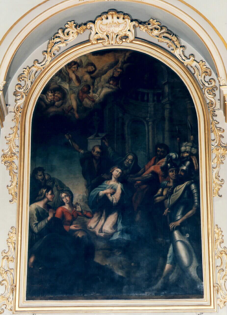 cornice - produzione siciliana (Seconda metà sec. XVIII)