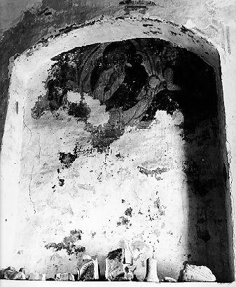 Dio Padre benedicente (dipinto) di Andrea di Niccolò (sec. XVI)