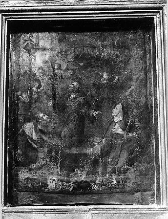 San Francesco d'Assisi riceve le stimmate (dipinto) - ambito italiano (sec. XVIII)