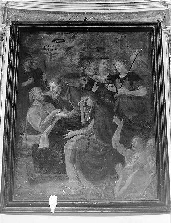 MORTE DI SAN GIUSEPPE (dipinto) - ambito italiano (secc. XVII/ XVIII)