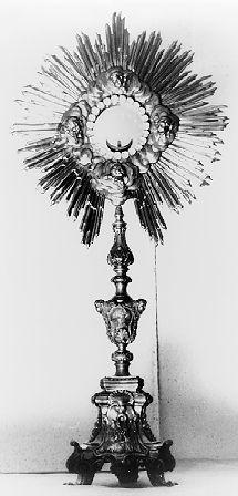 ostensorio - ambito italiano (sec. XX)