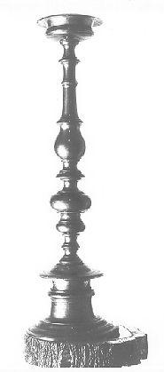 candeliere, serie - ambito italiano (sec. XVII)