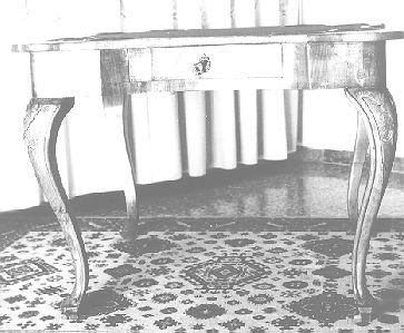 tavolo da gioco - ambito italiano (sec. XVIII)