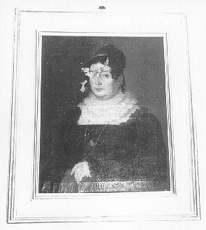 RITRATTO DELLA SIGNORA ZUCCHINI (dipinto) - ambito italiano (sec. XVIII)