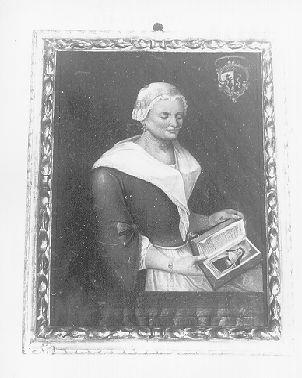 FIGURA FEMMINILE (dipinto) - ambito italiano (ultimo quarto sec. XVIII)