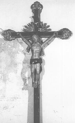 crocifisso - ambito italiano (sec. XVIII)