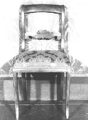 sedia, serie - ambito italiano (sec. XIX)