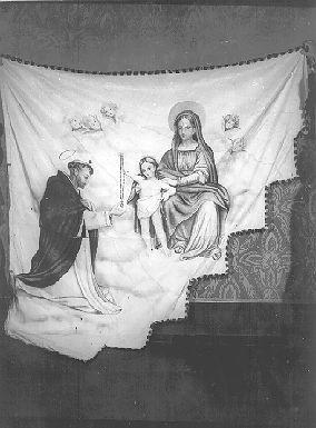 stendardo - manifattura italiana (inizio sec. XX)