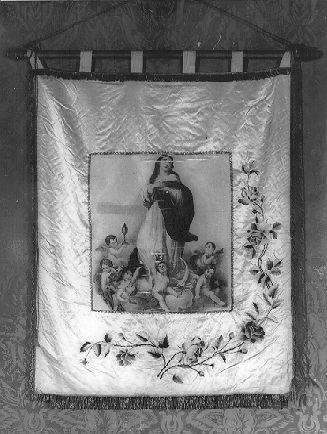 stendardo - manifattura italiana (fine/inizio secc. XIX/ XX)