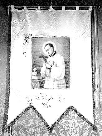 stendardo - manifattura italiana (fine/inizio secc. XIX/ XX)