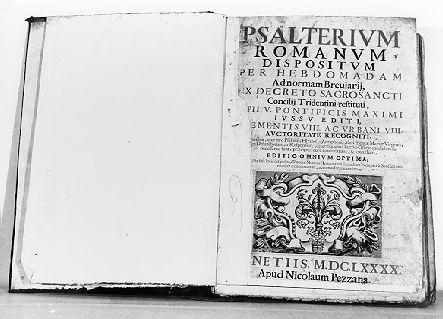 salterio - ambito italiano (sec. XVII)