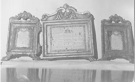 cartagloria, serie - ambito italiano (secc. XVIII/ XIX)