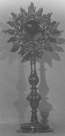 ostensorio - ambito italiano (sec. XVIII)