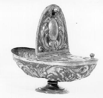 navicella portaincenso - ambito toscano (sec. XVII)