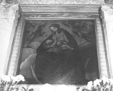 S. Maria di Sopra la Porta, Madonna con Bambino (dipinto) - ambito toscano (sec. XVI)