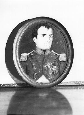 RITRATTO DI NAPOLEONE I IMPERATORE DEI FRANCESI (miniatura) - ambito francese (inizio sec. XIX)