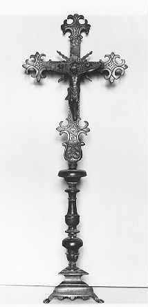 croce d'altare - ambito toscano (fine sec. XVII)