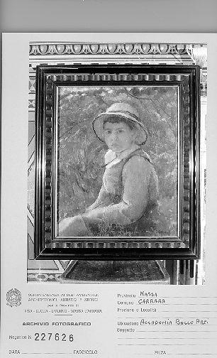 ritratto di bambino (dipinto) di Marchetti Giulio (sec. XX)