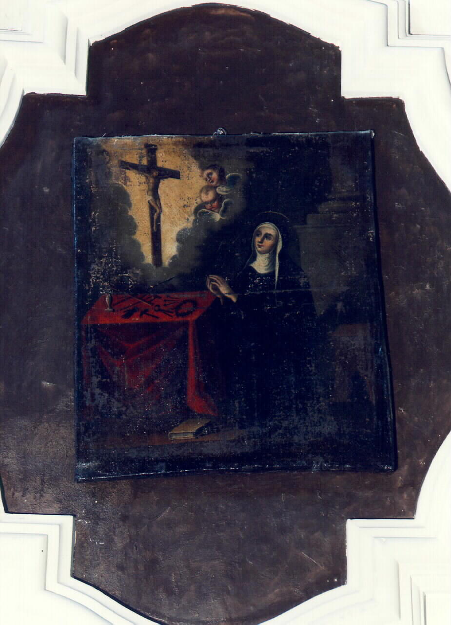 visione di Santa Teresa d'Avila (dipinto) - ambito siciliano (Prima metà sec. XIX)