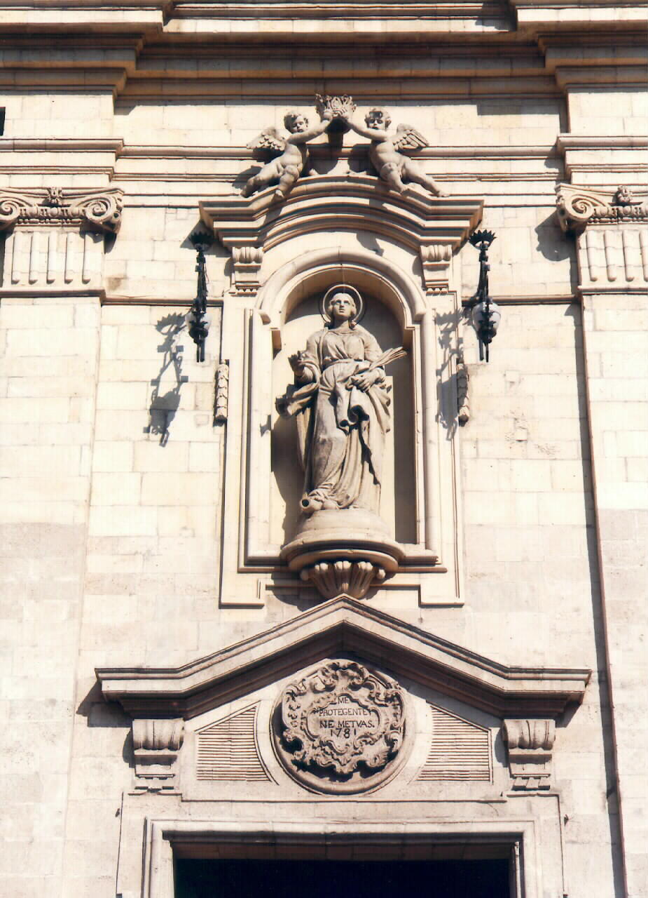 mostra di finestra - ambito siciliano (sec. XVIII)
