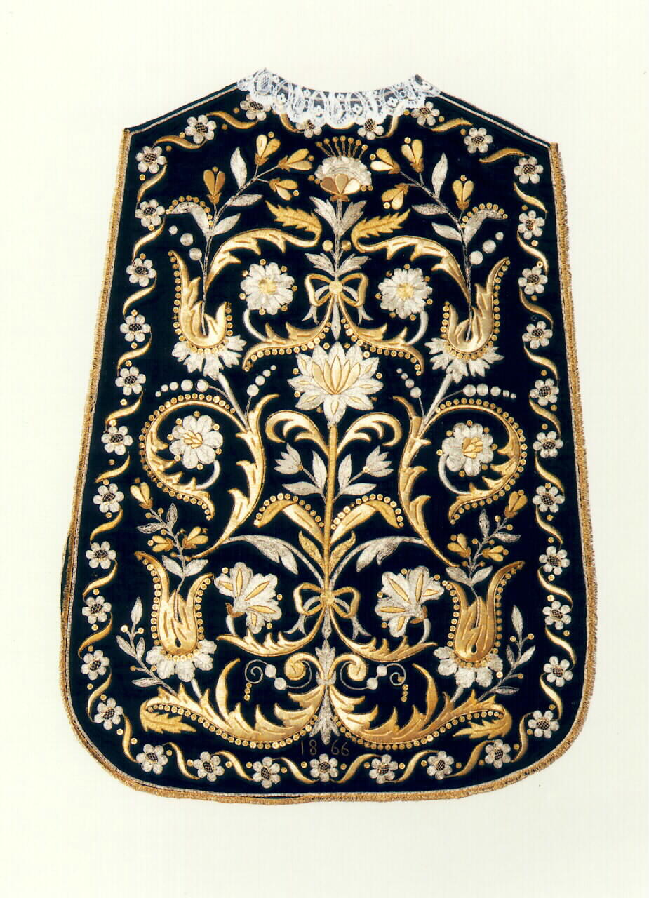 pianeta - manifattura siciliana (sec. XIX)