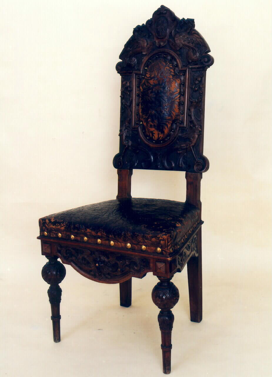 sedia, serie - produzione siciliana (fine sec. XIX)