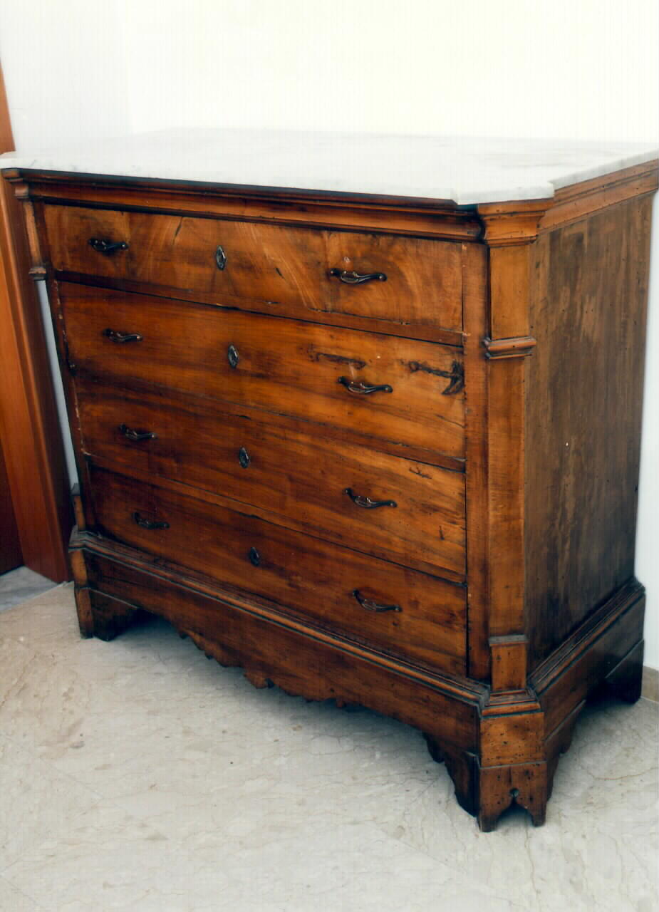 cassettone - produzione siciliana (Fine/inizio secc. XIX/ XX)