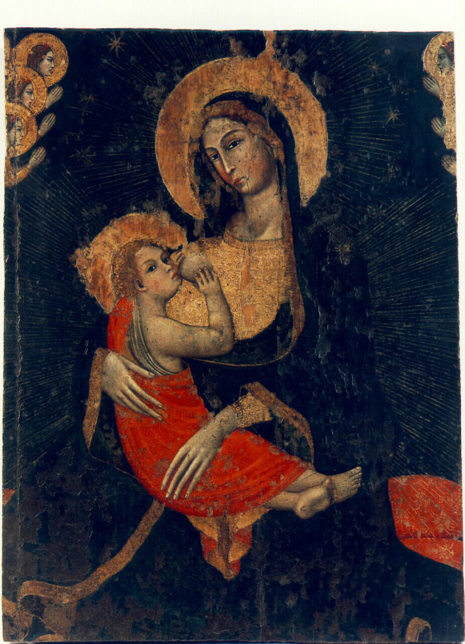 Madonna del latte (dipinto) - ambito siciliano (Seconda metà sec. XIV)