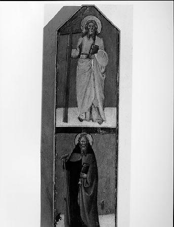 San Andrea e San Antonio Abate (dipinto) - ambito fiorentino (sec. XIV)