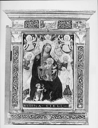 Madonna con Bambino e San Giovannino (dipinto) - ambito pisano (inizio sec. XVI)