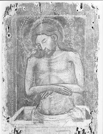 Cristo in pietà (dipinto) di Cecco di Pietro (sec. XIV)