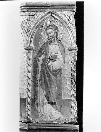 San Michele Arcangelo, la Beata Gherardesca, un Apostolo (predella) di Cecco di Pietro (sec. XIV)
