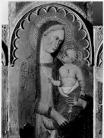 Madonna con Bambino (dipinto, elemento d'insieme) di Giovanni di Nicola (sec. XIV)