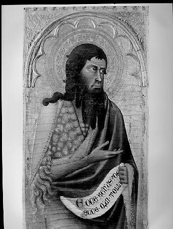 San Giovanni Battista (dipinto, elemento d'insieme) di Giovanni di Nicola (sec. XIV)