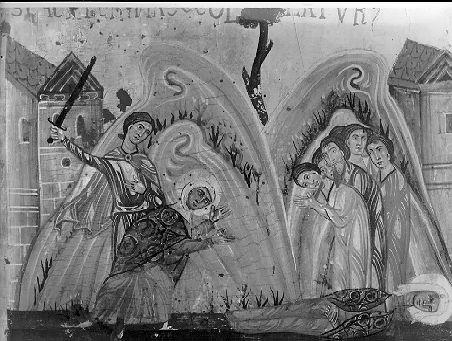 Santa Caterina d'Alessandria e storie agiografiche (dipinto, opera isolata) - ambito pisano (metà sec. XIII)