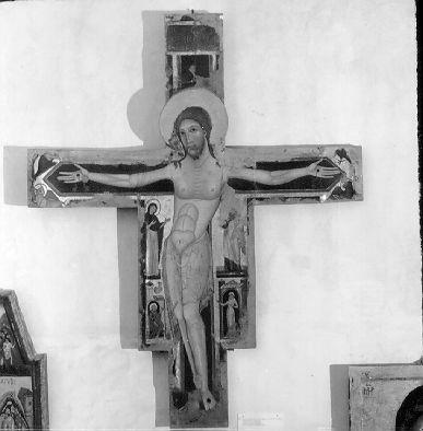 croce dipinta di Orlandi Deodato (attribuito) (fine/inizio secc. XIII/ XIV)