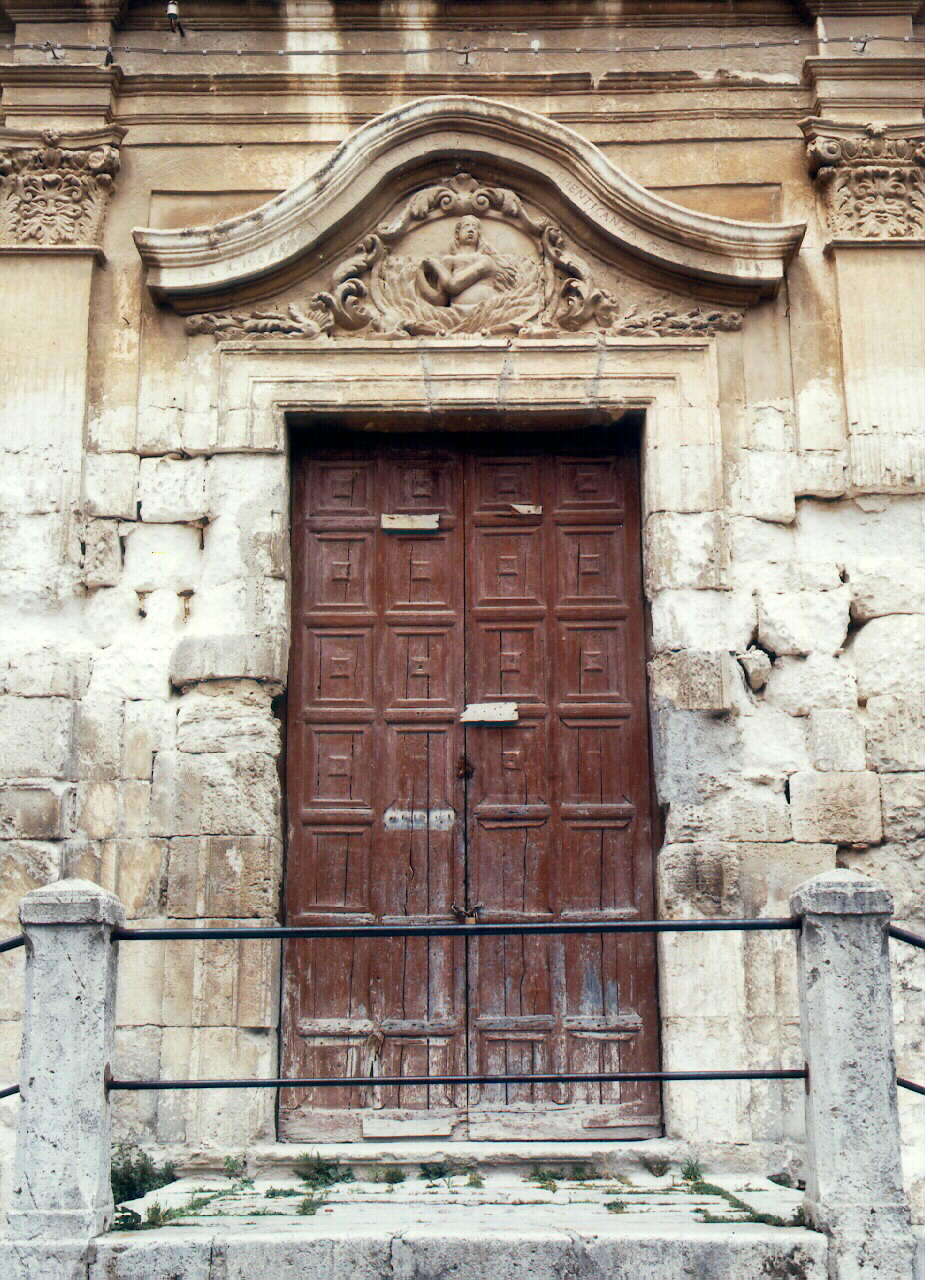 portale - ambito siciliano (Seconda metà sec. XVIII)