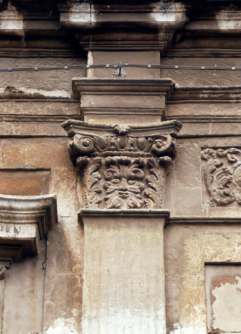 capitello - ionico, serie - ambito siciliano (Seconda metà sec. XVIII)