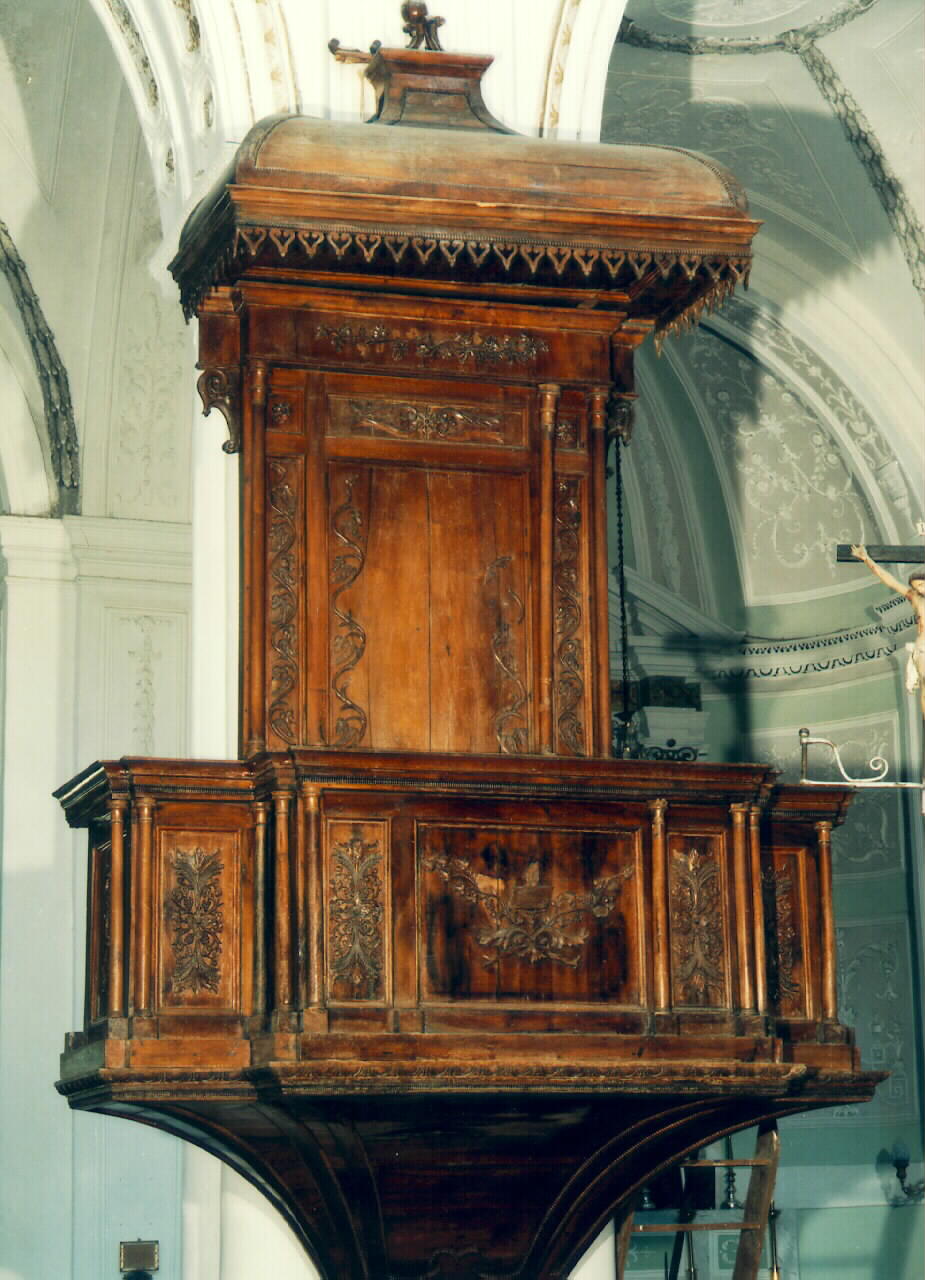 pulpito - produzione siciliana (fine sec. XVIII)