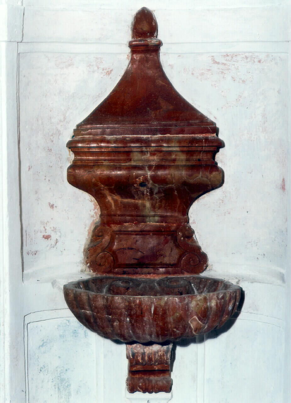 LAVABO DA SACRESTIA - ambito siciliano (sec. XVIII)