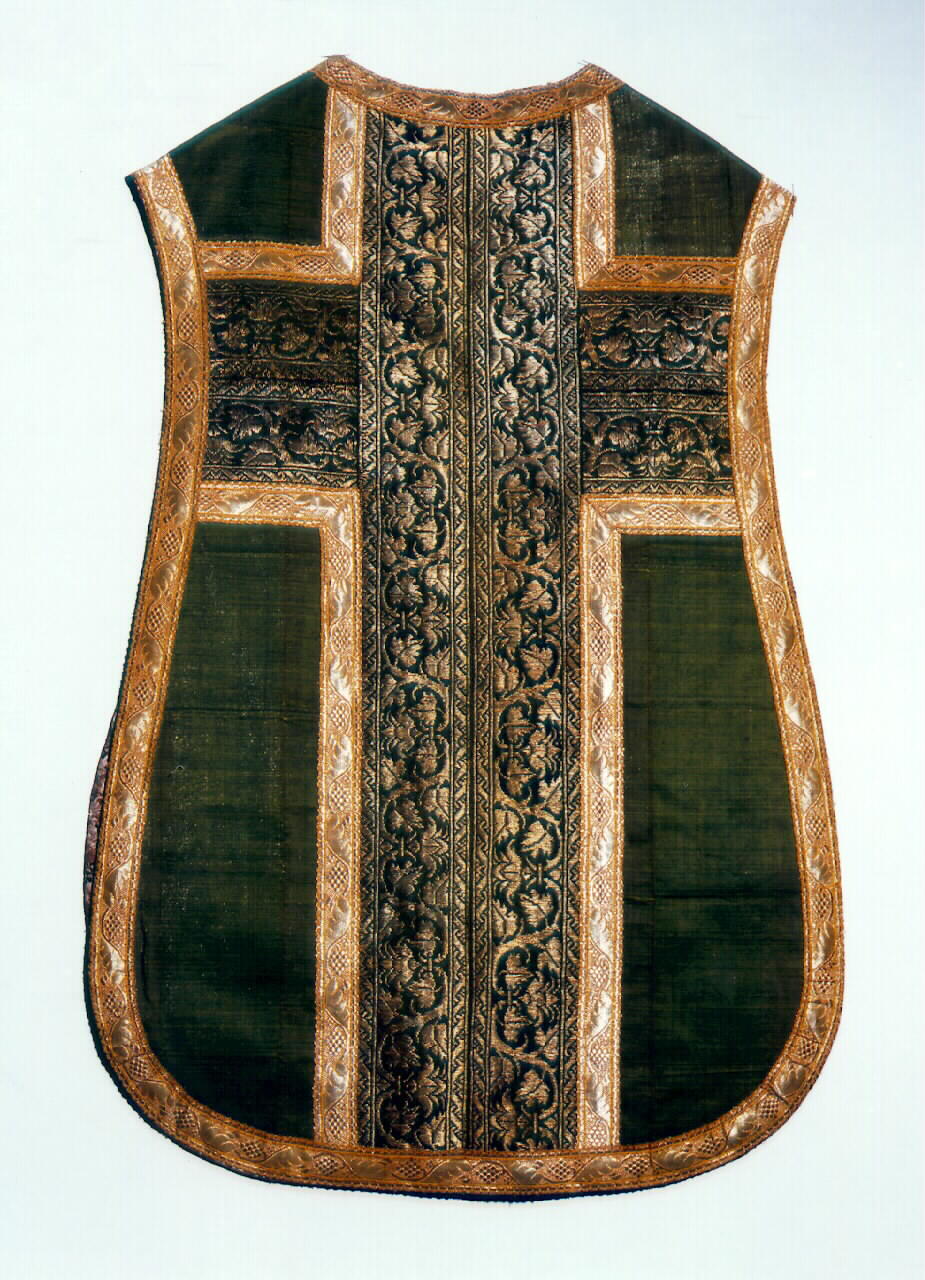 pianeta - manifattura siciliana (Seconda metà sec. XIX)