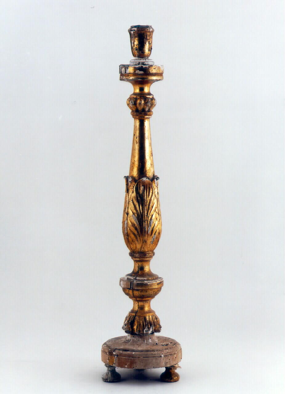 candelabro, serie - produzione siciliana (Seconda metà sec. XIX)