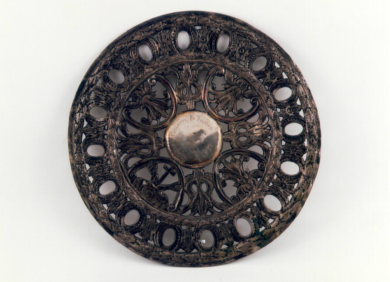 AUREOLA DA STATUA - bottega siciliana (sec. XIX)