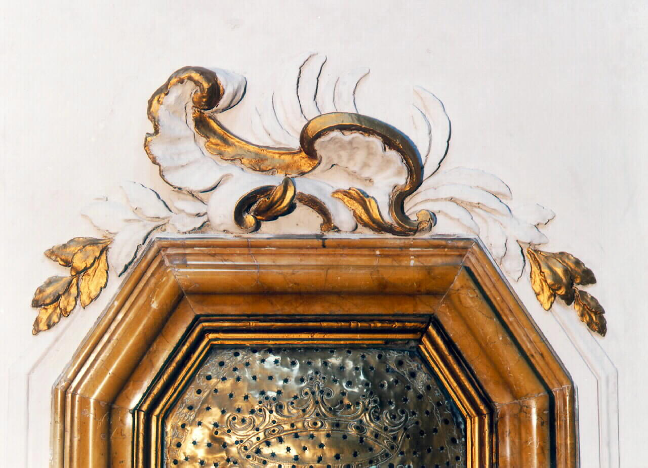 decorazione a rilievo, serie - ambito siciliano (Prima metà sec. XVIII)