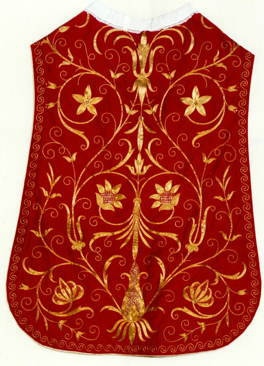 pianeta - manifattura siciliana (Prima metà sec. XIX)