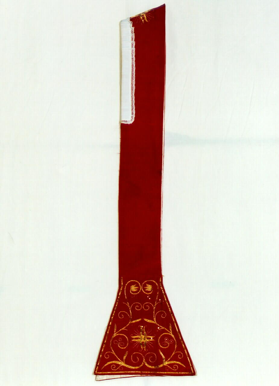 stola, serie - manifattura siciliana (Seconda metà sec. XIX)