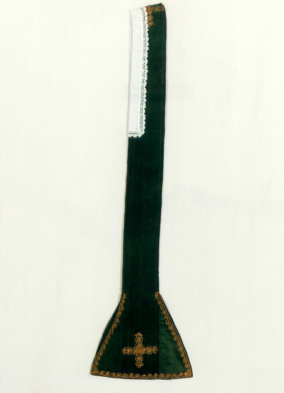 stola - manifattura siciliana (Seconda metà sec. XIX)