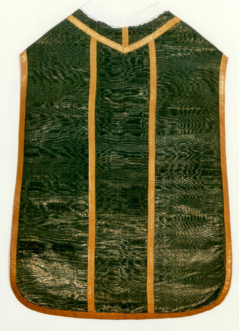 pianeta - manifattura siciliana (Seconda metà sec. XIX)