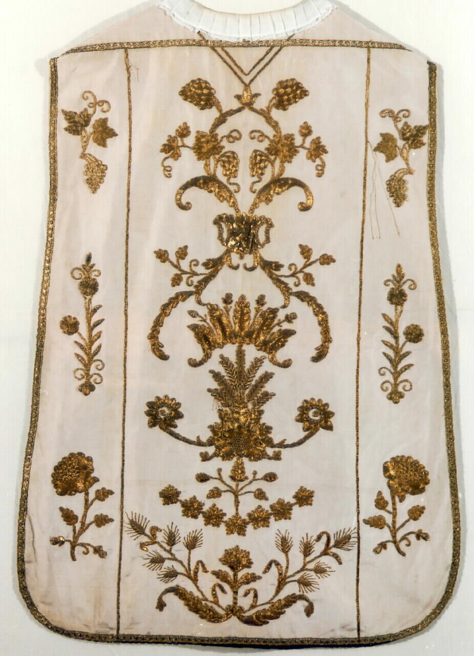 pianeta - manifattura siciliana (Prima metà sec. XIX)