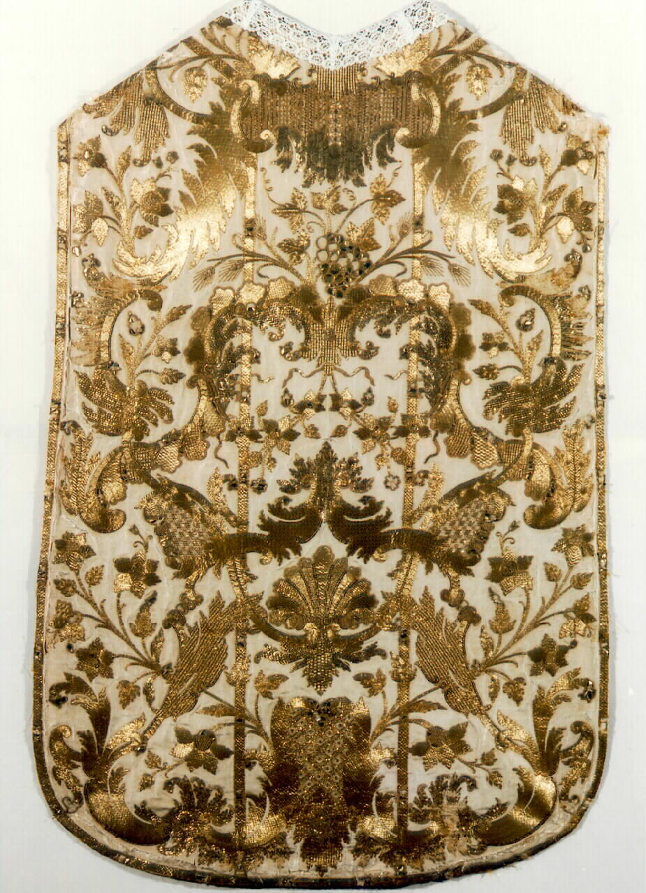 pianeta - manifattura siciliana (Seconda metà sec. XVIII)